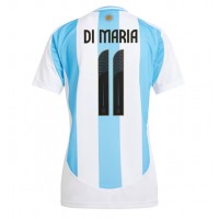 Koszulka piłkarska Argentyna Angel Di Maria #11 Strój Domowy dla kobiety Copa America 2024 tanio Krótki Rękaw